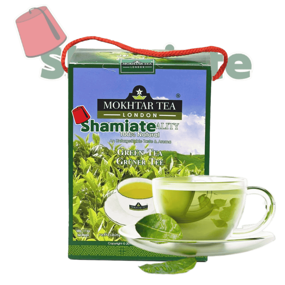 Thé Vert (Mokhtar, 500 gm, 24 Pièces)