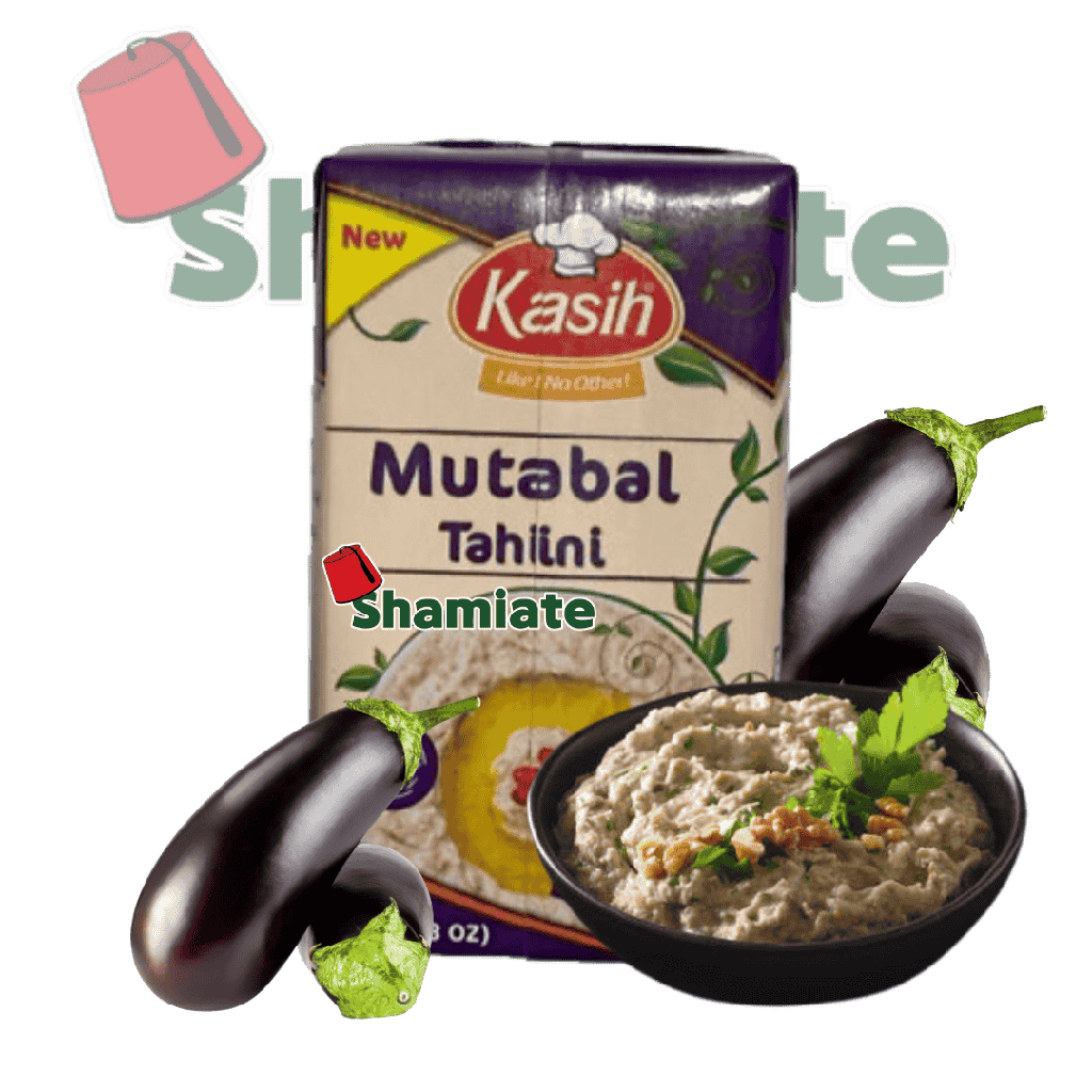 Caviar D’aubergine (Baba Ghanouj) (Kasih, 135 gm, 48 Pièces)