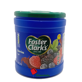 Jus de Mûre en Poudre Instantanée (Foster Clark's, 1.92 Kg, 6 Pièces)
