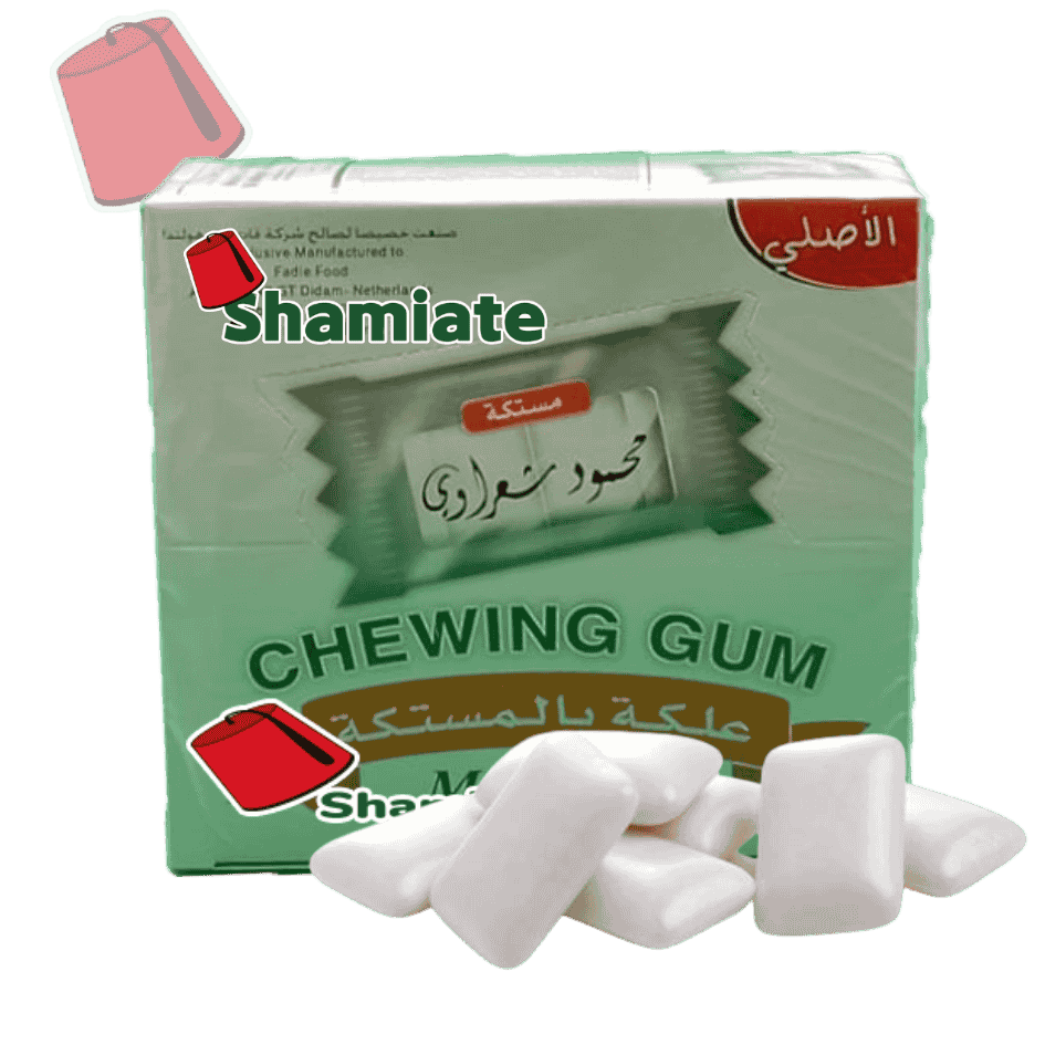 Chewing-gum (Sharawi, Mastic, 100, 24 Pièces)