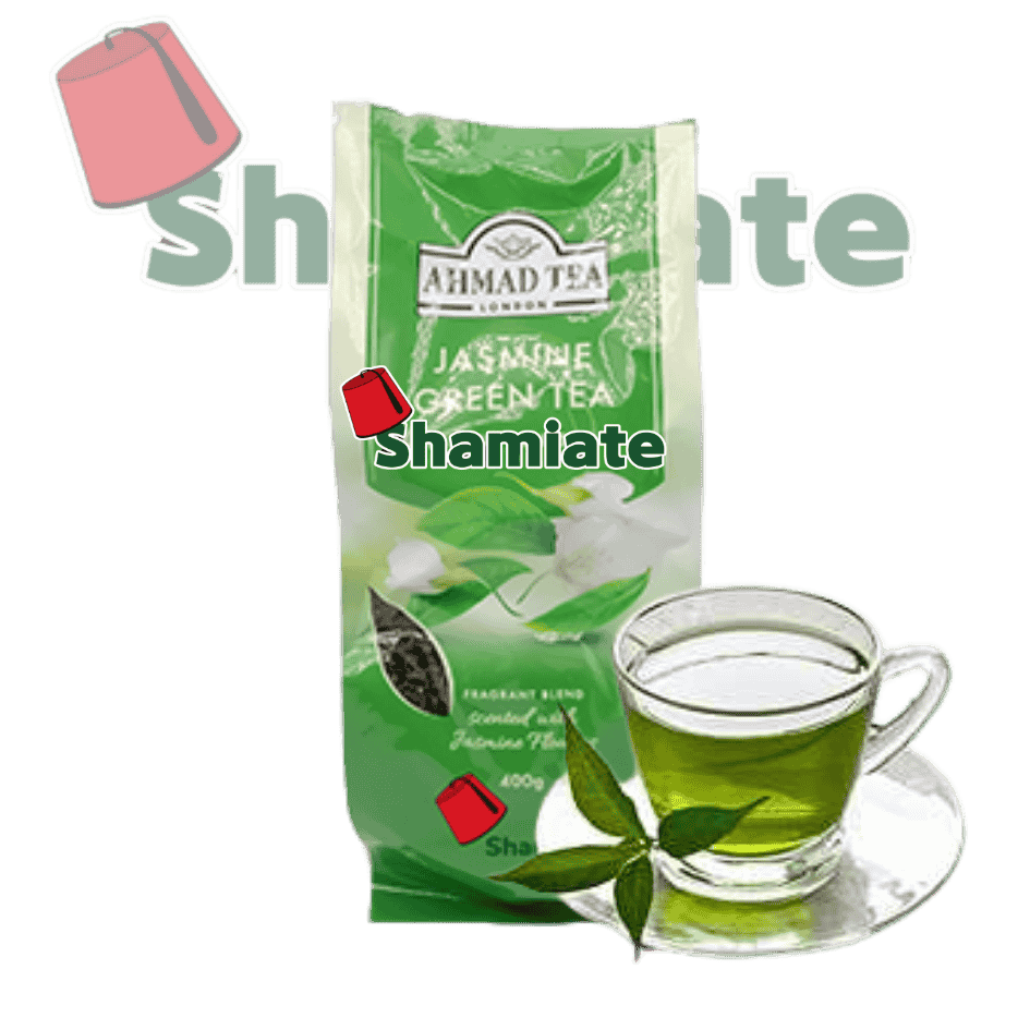 شاي أخضر (أحمد تي, ياسمين في كيس, 400 غرام, 20 وحدة)