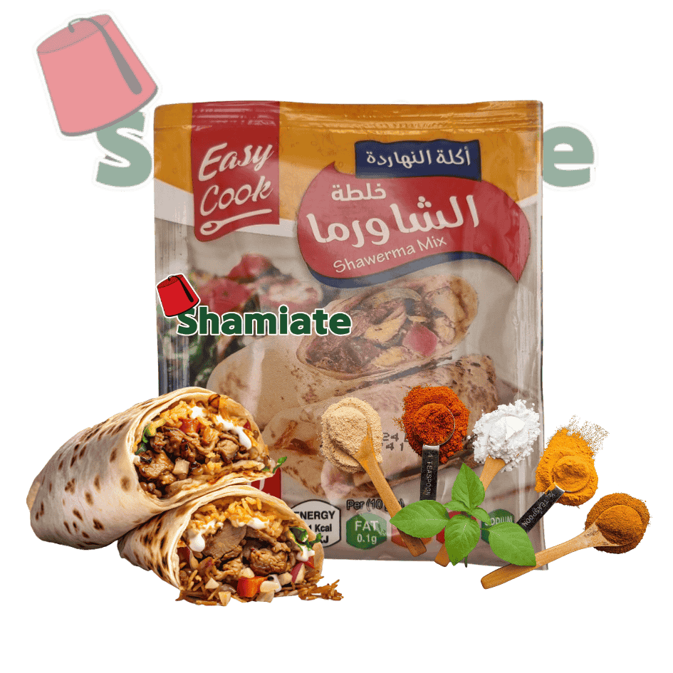بهارات شاورما ميكس (ايزي كوك, بلا, 12 x 8 x 40 غرام, 12 وحدة)