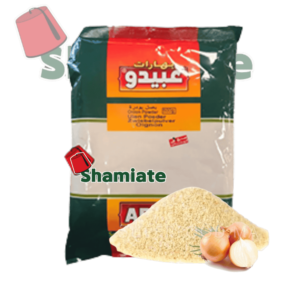 بصل مطحون (عبيدو, بلا, 500 غرام, 1 وحدة)