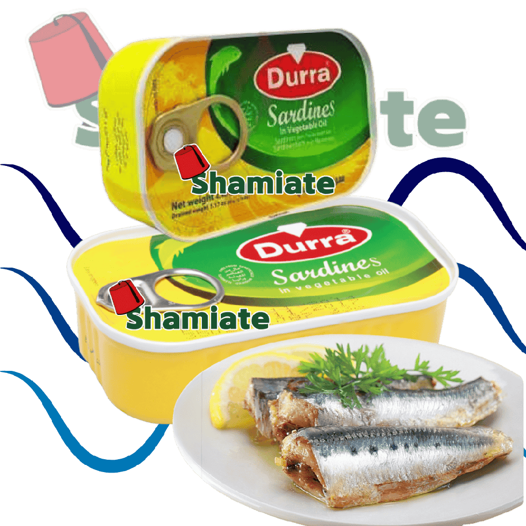 Canned Sardine (Durra, In Oil, 125 gm, 50 Pieces)