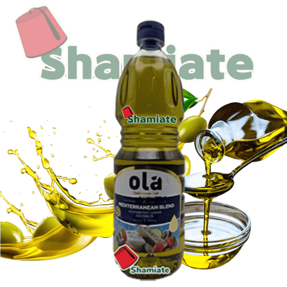 Olive Oil  (OLA, Virgin mixed with Refined Vegetable Oil, 1 l, 12 Pieces)