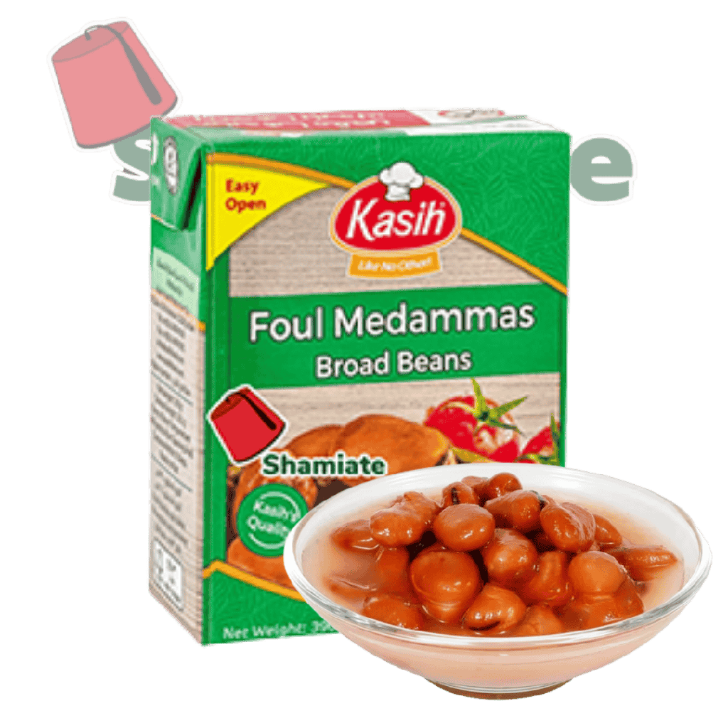 فول معلب (الكسيح, بجلا, 390 غرام, 24 وحدة)