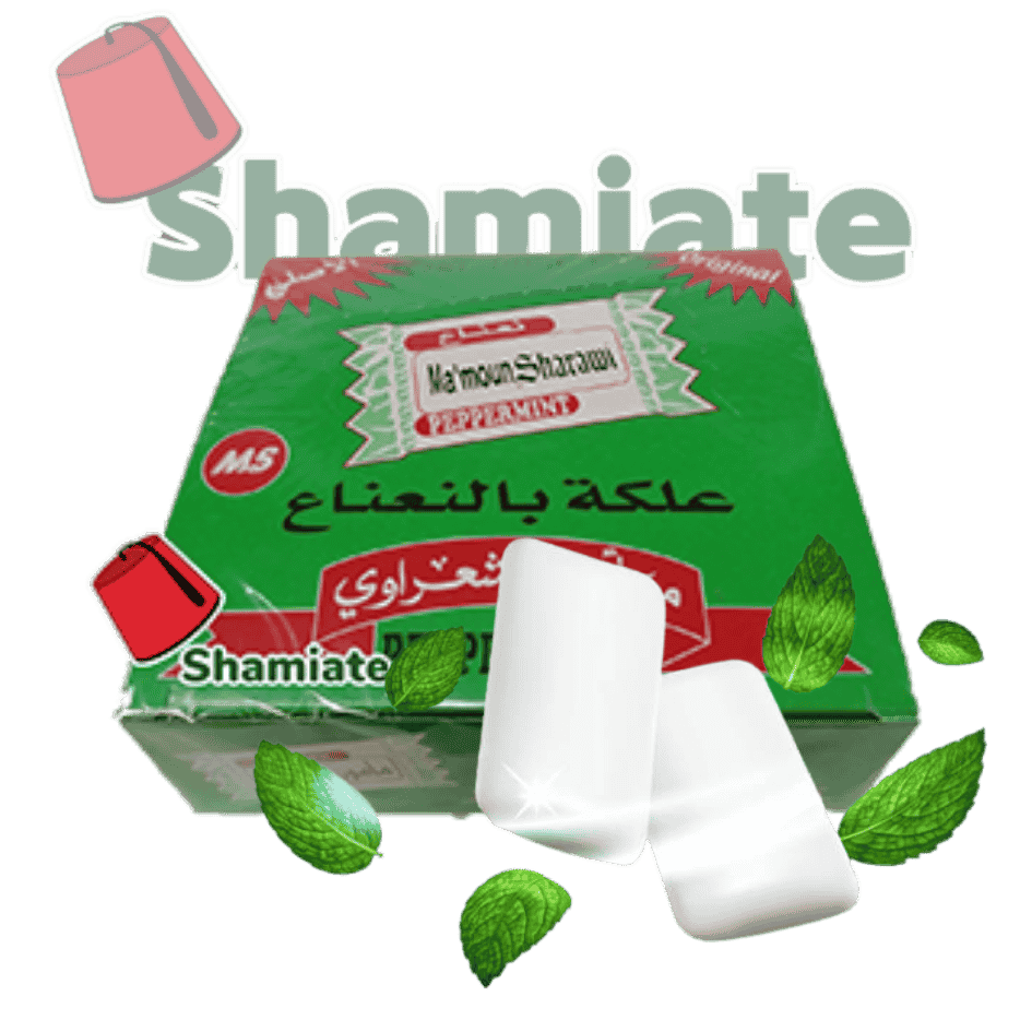 Chewing-gum (Sharawi, Mint, 100, 24 Pieces)