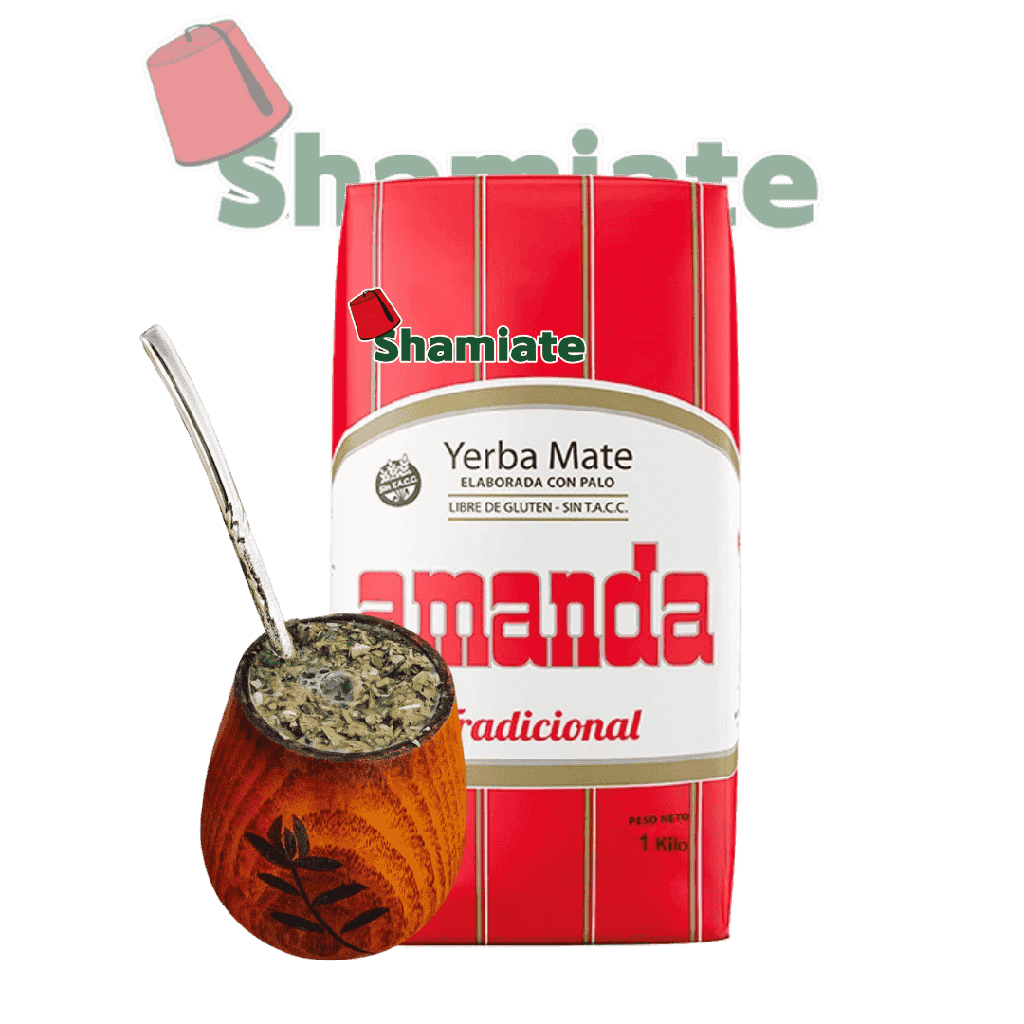 متة (أماندا, بلا, 1 كلغ, 10 وحدات)
