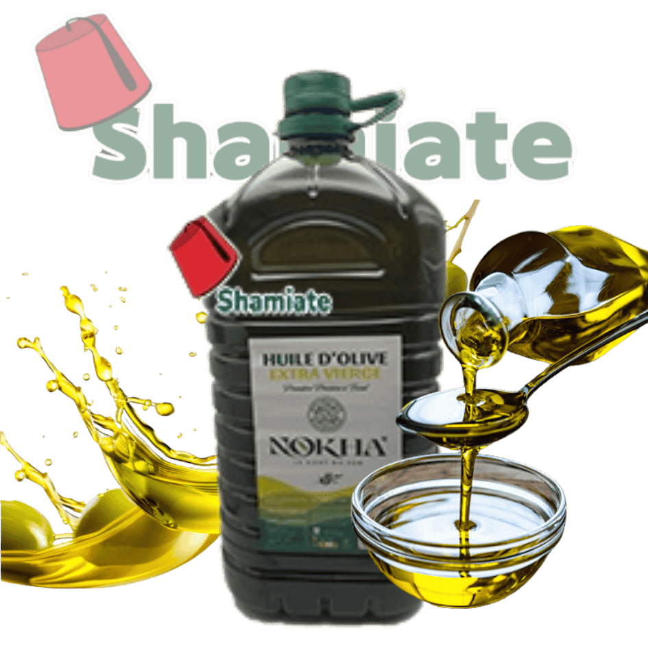 زيت الزيتون (Nokhaا, بِكر أسباني, 5 لتر, 3 وحدات)