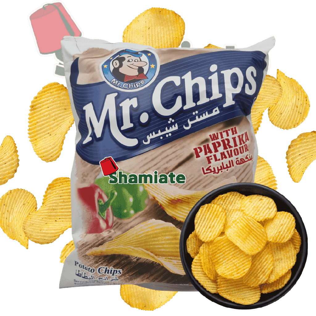 Chips (Mr. Chips, Paprika Flavour, 75 gm, 20 Pieces)