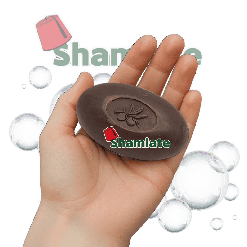 صابون حلب (بخور مريم طبيعي بزيت الزيتون ورائحة العود الملكي، 140 غرام، قطعة واحدة)