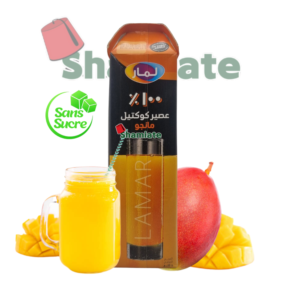 Juice (Lamar, Mango Cocktail, 1L, 12 Pieces)