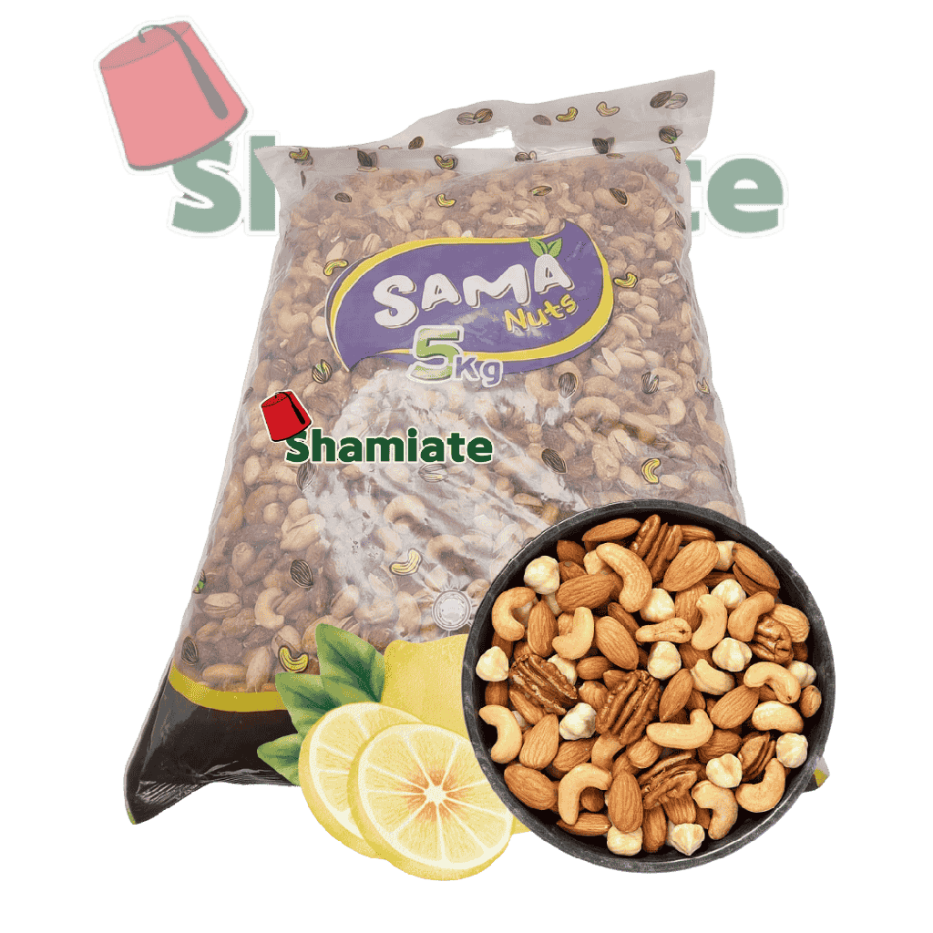 Mixed Nuts (Sama, Lemon Flavor, 5 Kg, 1 Piece)