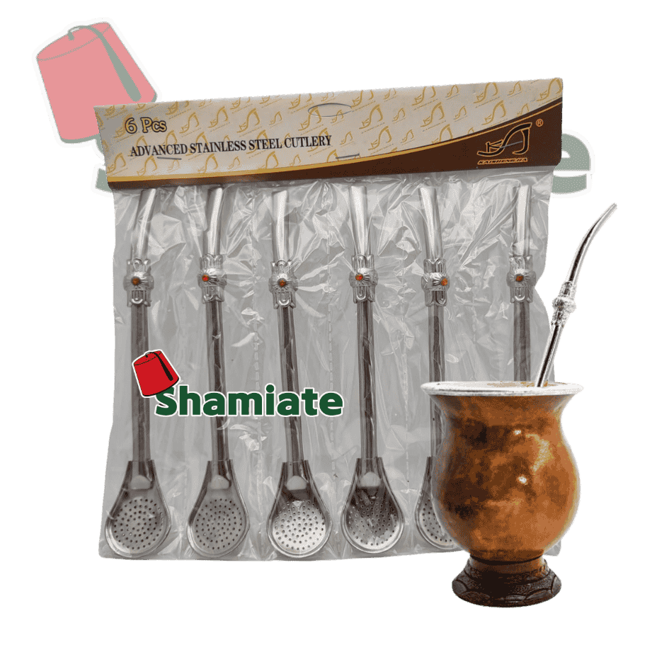 Bombilla (Mate Straw) (in Steel, Large, 6 Pieces)