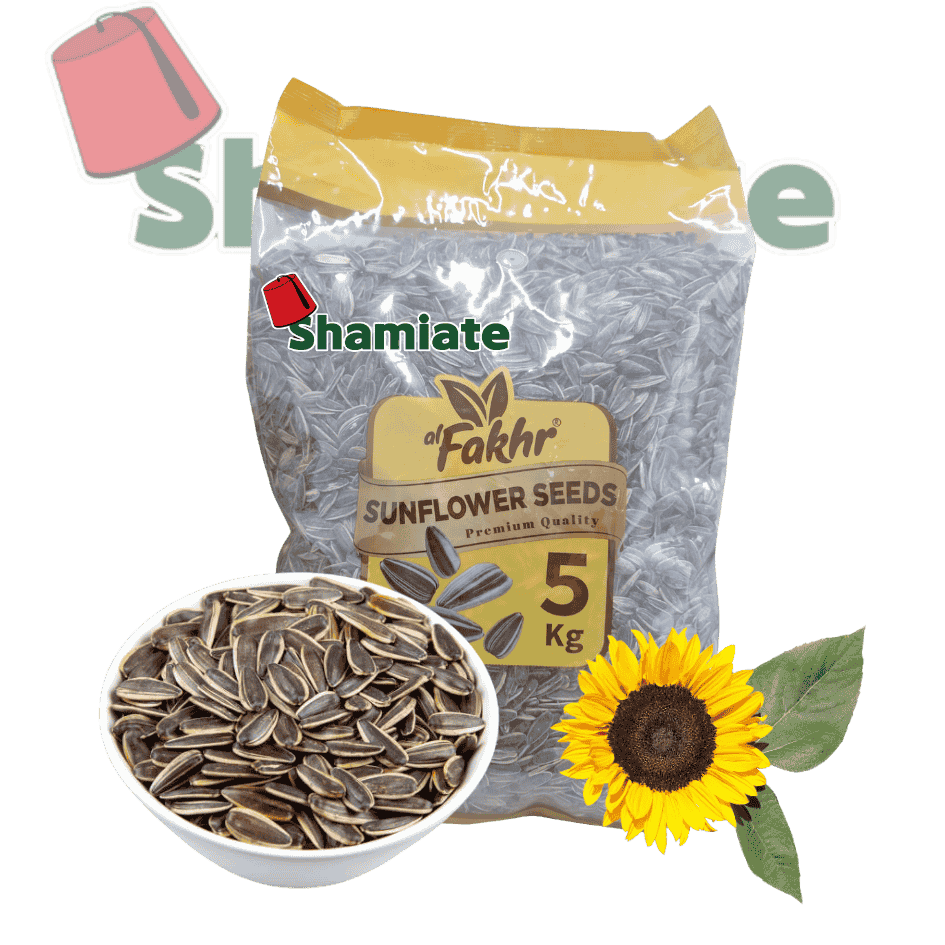 Sunflower Seeds Roasted (Fakhr, Salted, 5 Kg, 1 Piece)