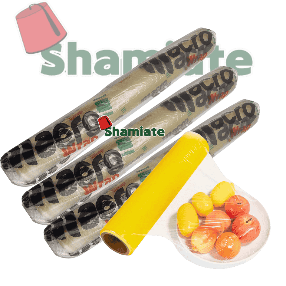 Film Alimentaire (45cmx150mt, 4 Pièces)