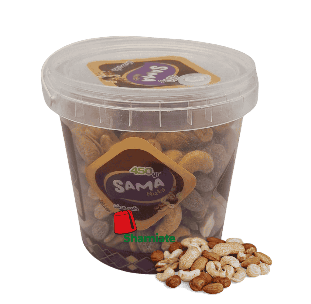 مكسرات مشكلة محمصة / مدخن (سما، 450 غرام × 12 وحدة )