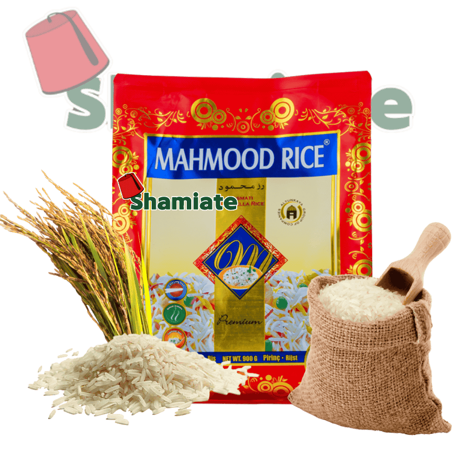 Riz Basmati (Mahmood Rice, Grain Long, 900 gm, 20 Pièces)