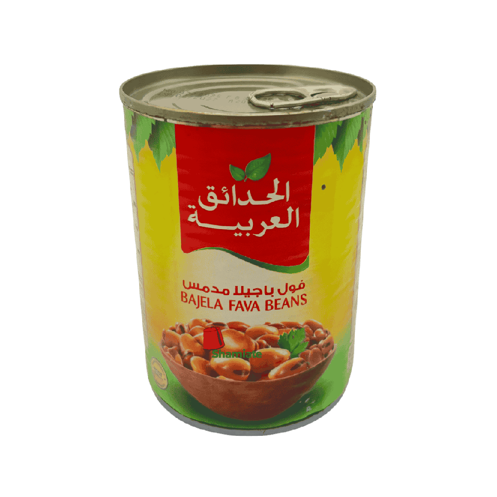 فول معلب (الحدائق العربيه, باجيلا مدمس, 400 غرام, 24 وحدة)