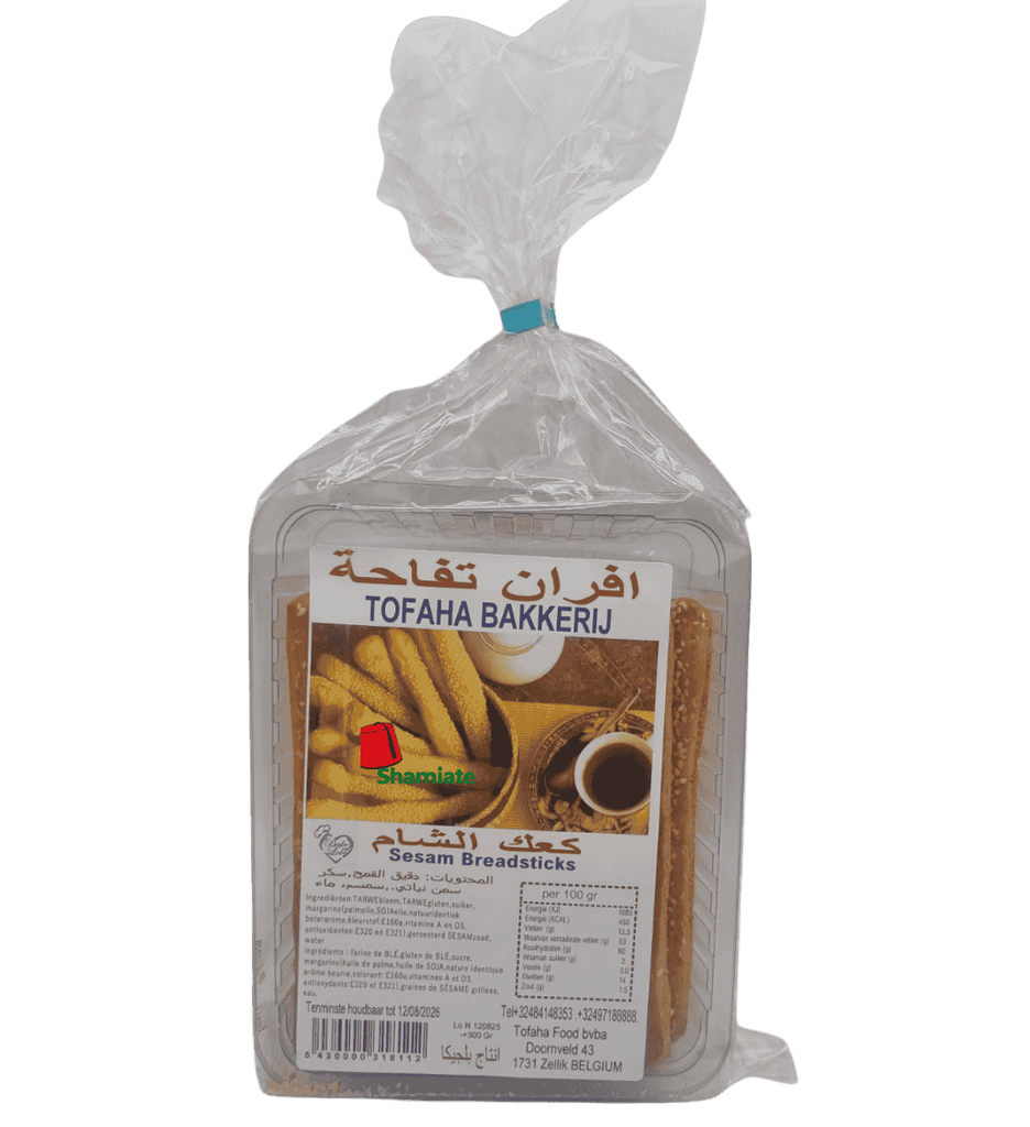 كعك (تفاحة, سمسم, 300 غرام, 20 وحدة)