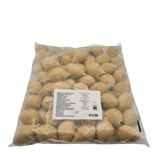 Frozen Kebbeh for Laban (Shamiate, 4 x 50 Pièces)