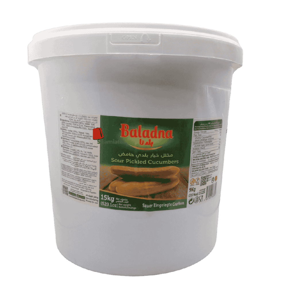 Pickled Cucumbers  (Baladna, 10 Kg, 1 Piece)