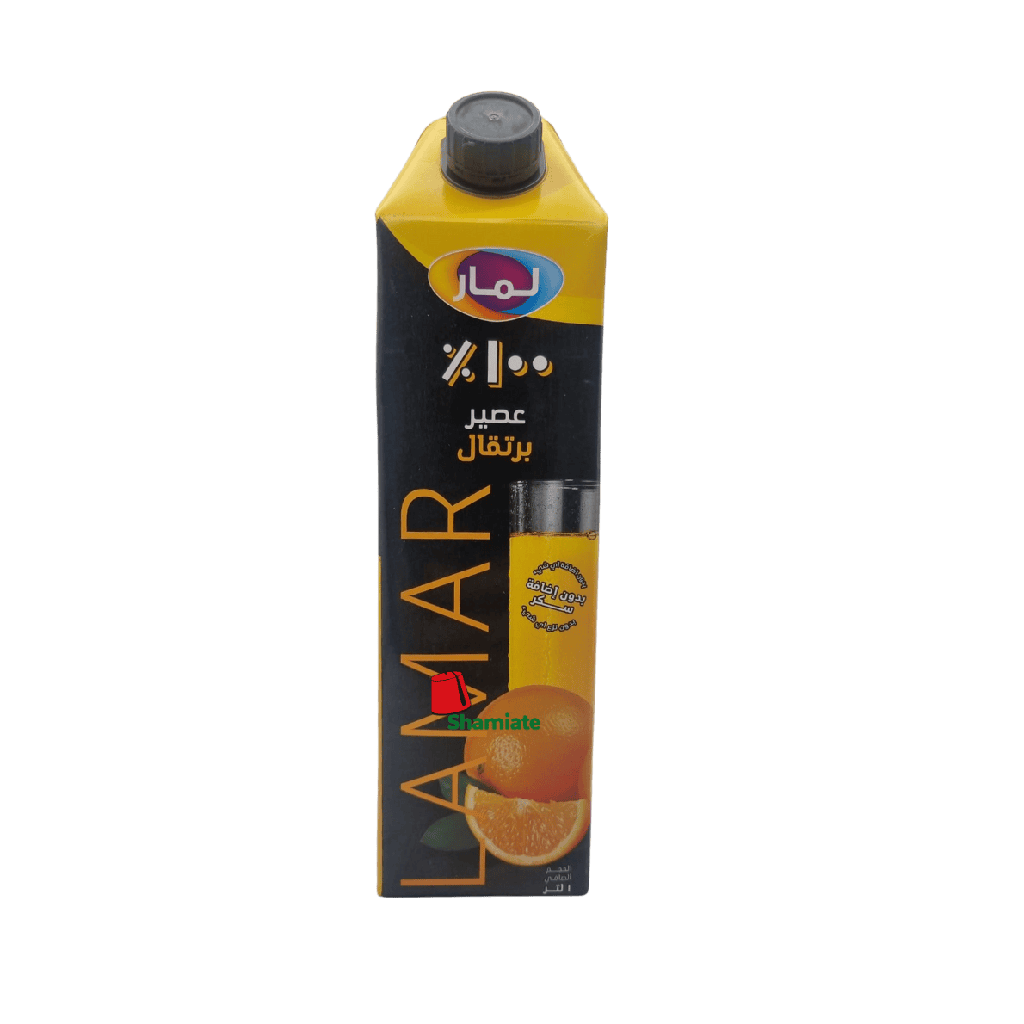 Jus (Lamar, Orange ,1L , 12 Pièces)