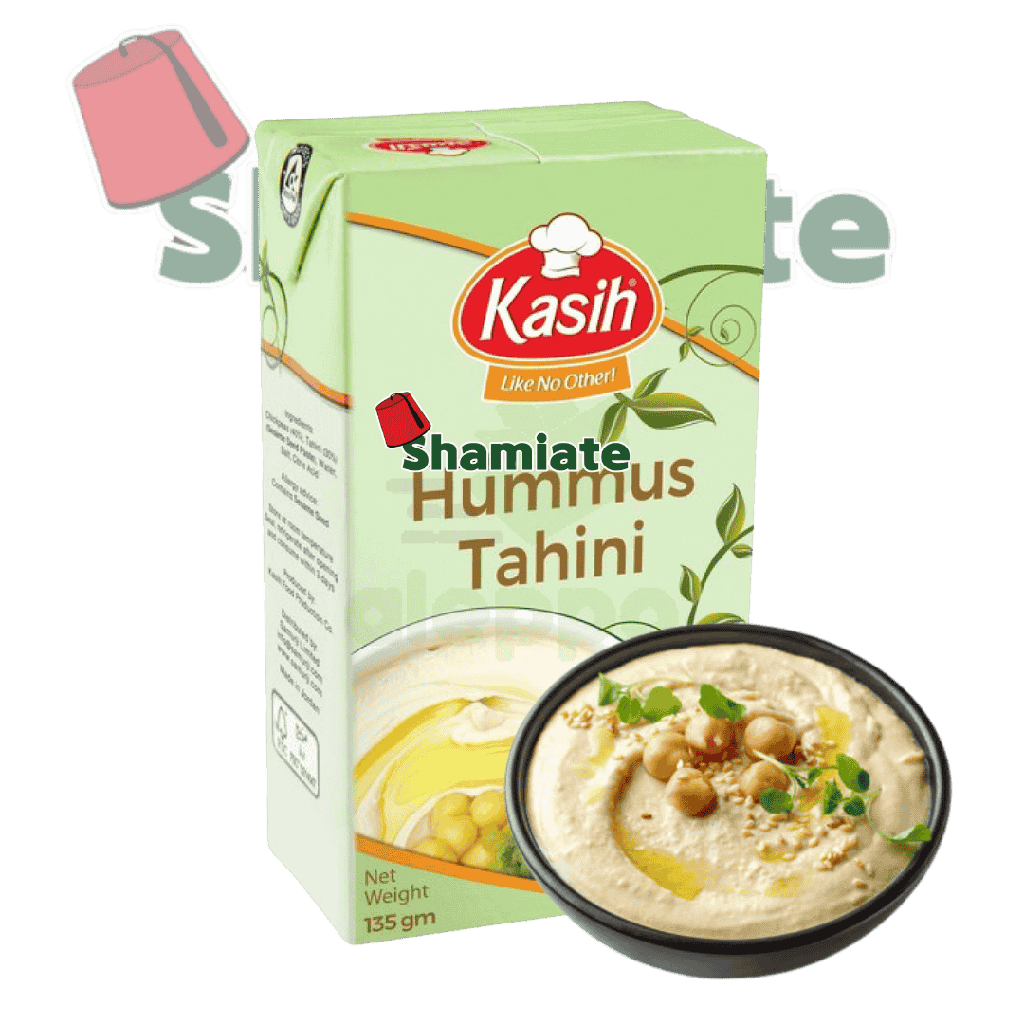 Hommos Tahina En Conserve (Kasih, 135 gm, 1 x 4 x 12 Pièces)