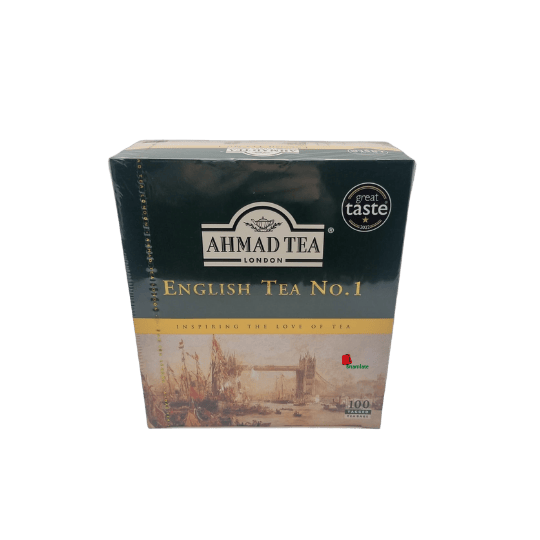 English Black Tea No. 1 (Ahmad Tea, in Bags, 100 x 2gm x 12 Pieces)