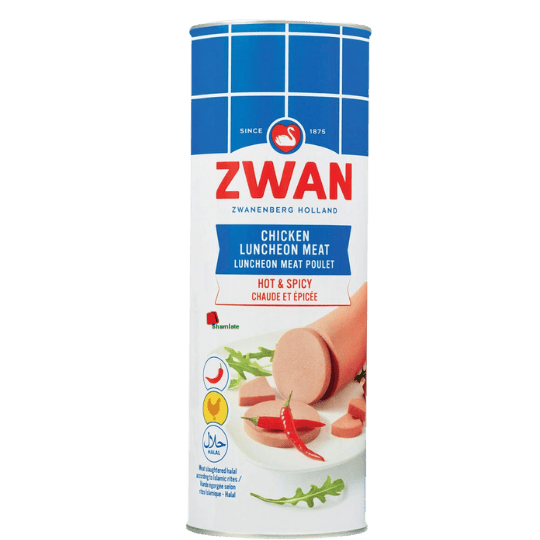 Luncheon Chicken Meat (Zwan, Spicy, 850 gm, 12 Pieces)