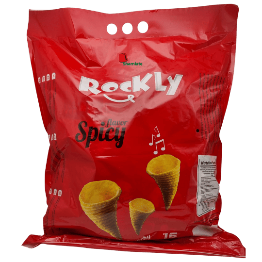 Chips (Rockly, Spicy 15g, 6 Pieces)