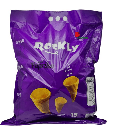 Chips (Rockly , Paprika, 15 gm, 6 Pièces)