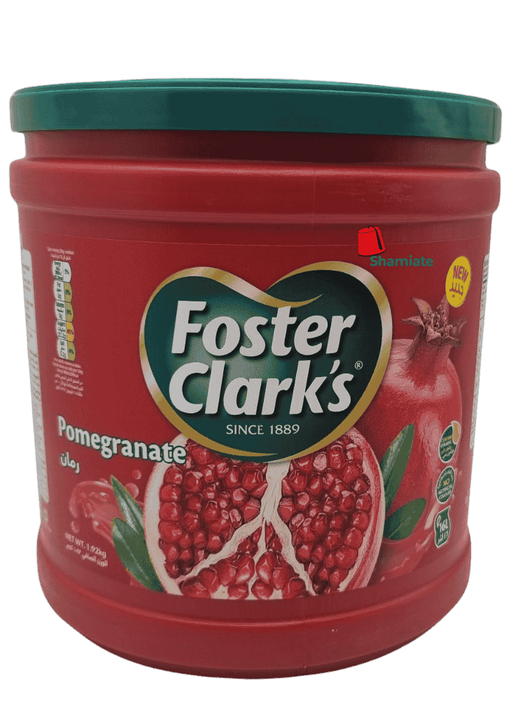 Jus de Grenadine en Poudre Instantanée (Foster Clark's, 1.92 Kg, 6 Pièces)