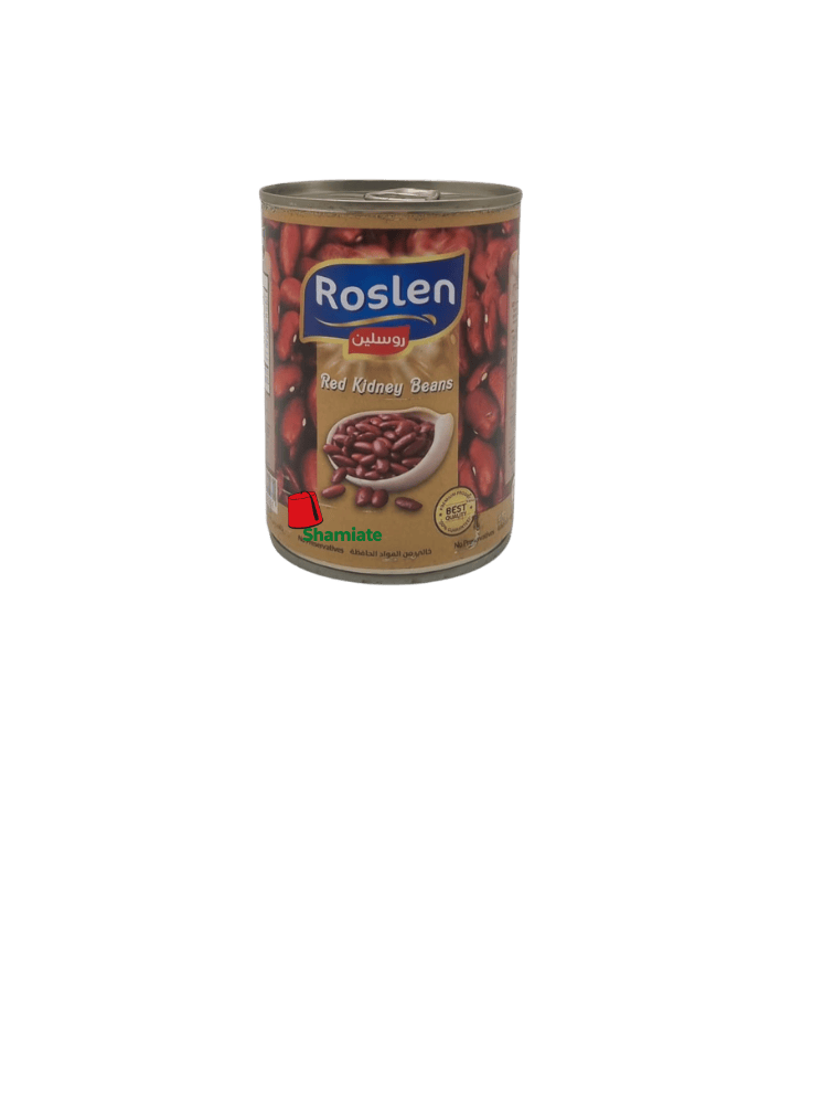 Haricots Rouge en Concerve (Roslen, 400 gm, 24 Pièces)