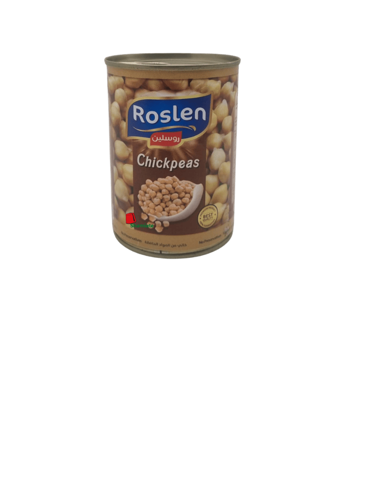 حمص معلب (روسلين, 400 غرام, 24 وحدات)