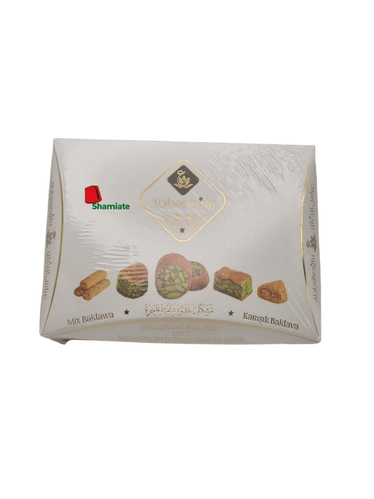 Pâtisserie Orientale (Abbasoglu, Baklawa Mixte Extra, 150 gm, 18 Pièces)