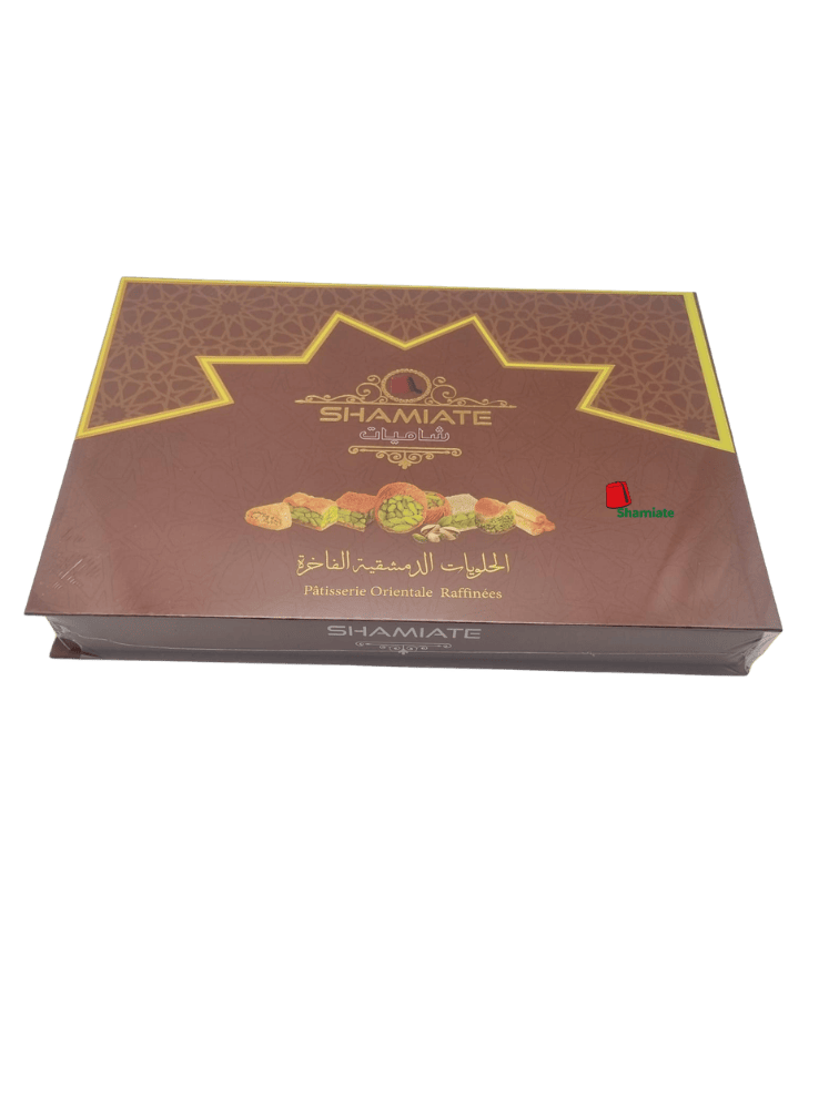 Pâtisserie Orientale (Shamiate, Baklawa Mixte Extra, 400 gm, 18 Pièces) 
