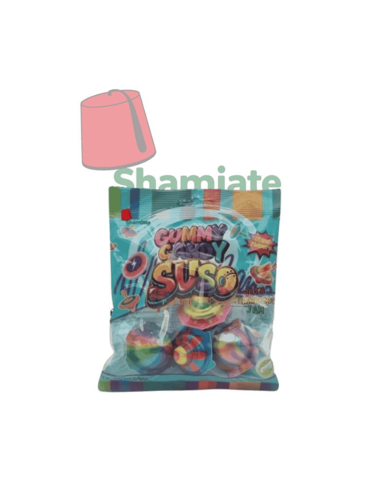BONBONS GÉLIFIÉS, Vert (Gummy Candy Suso, 10 gm x 4 x 80 Pièces)