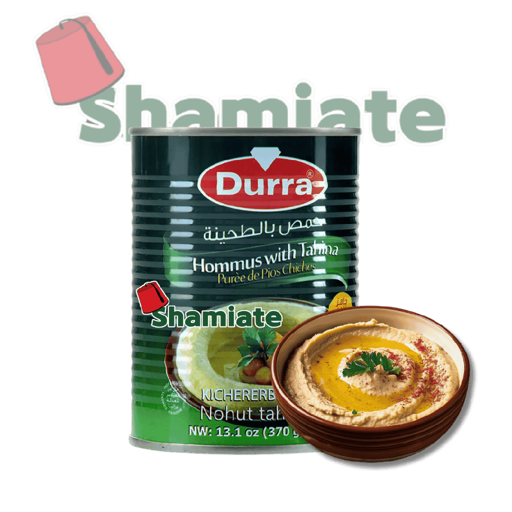 Hommos Tahina En Conserve (Durra, 370 gm, 24 Pièces)