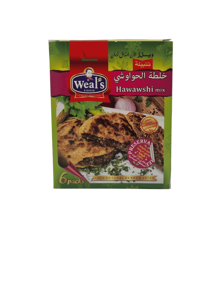  بهارات خلطة الحواوشي (أطعمة ويلز، 6 × 50 غرام، قطعة واحدة)