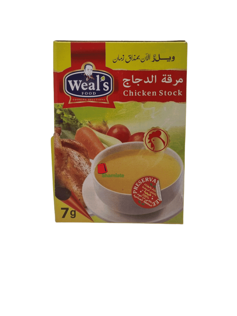 مرقة الدجاج (ويلز فود، مكعب، 80 × 7 جم، قطعة واحدة)