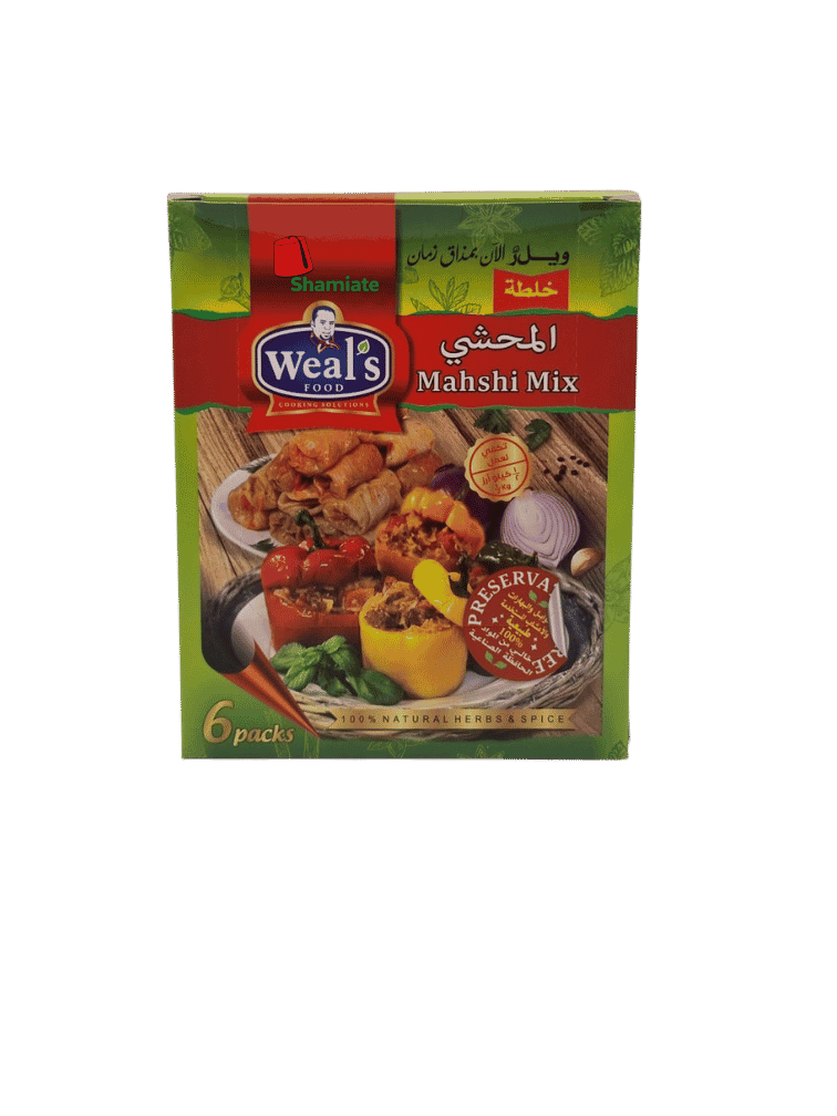 Mahshi Spices (Weal's Food, 6 x 40g, 1 Piece)