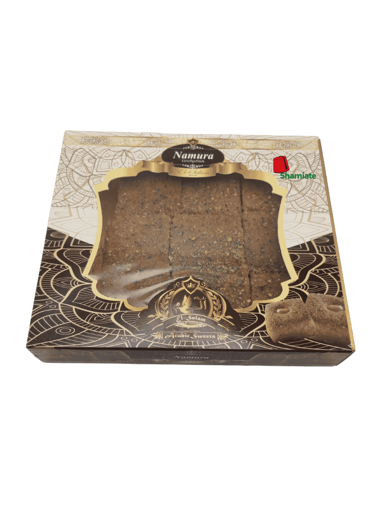 Pâtisserie Orientale (Namura, Basboussa, 500 gm, 10 Pièces)