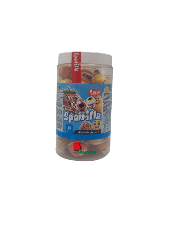 Jelly Candies Mixes, Fruit-Flavored  (Spanilla, 30 x 20 pieces)