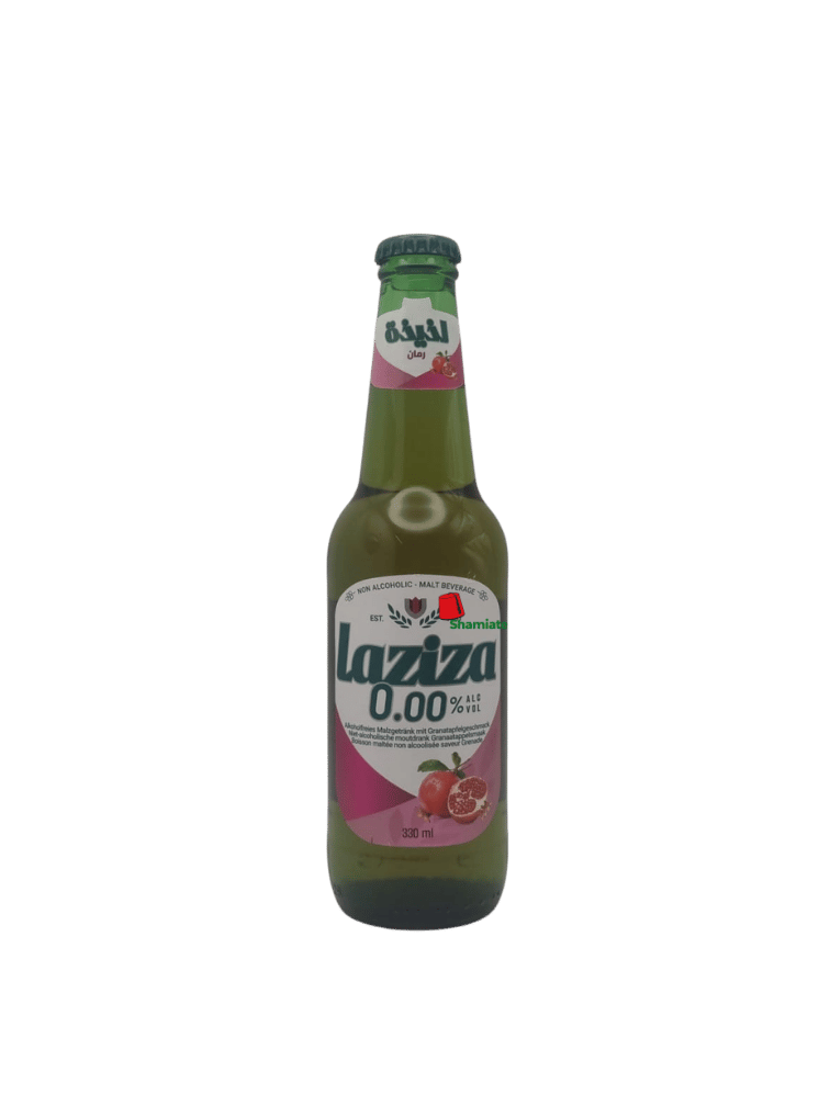Bière Sans Alcool (Laziza, Grenade, 330 ml, 24 Pièces)