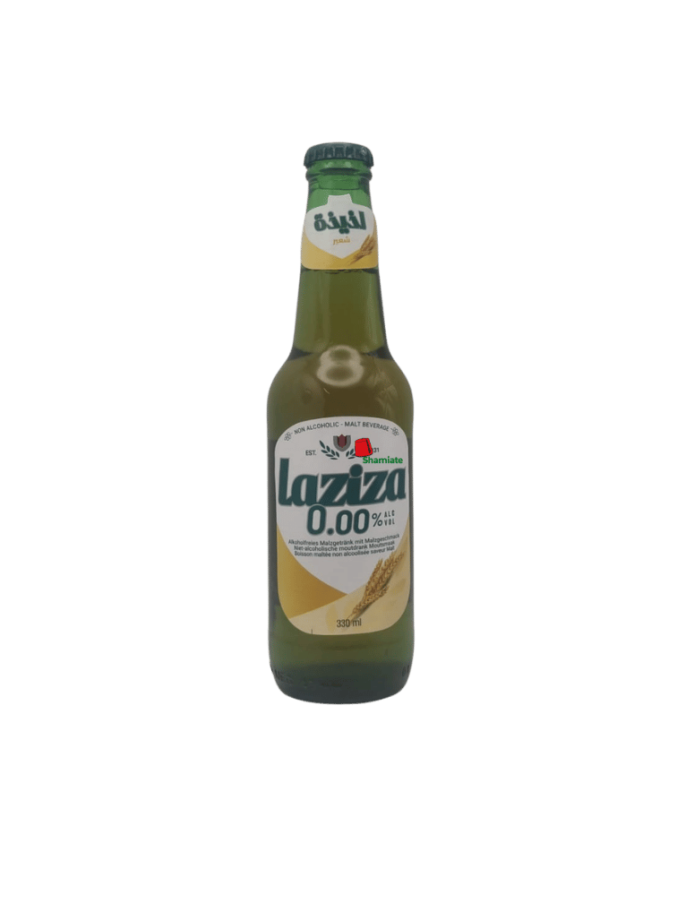 Bière Sans Alcool (Laziza, Nature, 330 ml, 24 Pièces)