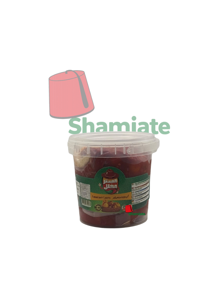 Pickled Lemons (Egypt, Hot Sauce, 1250 gm, 6 Pieces)
