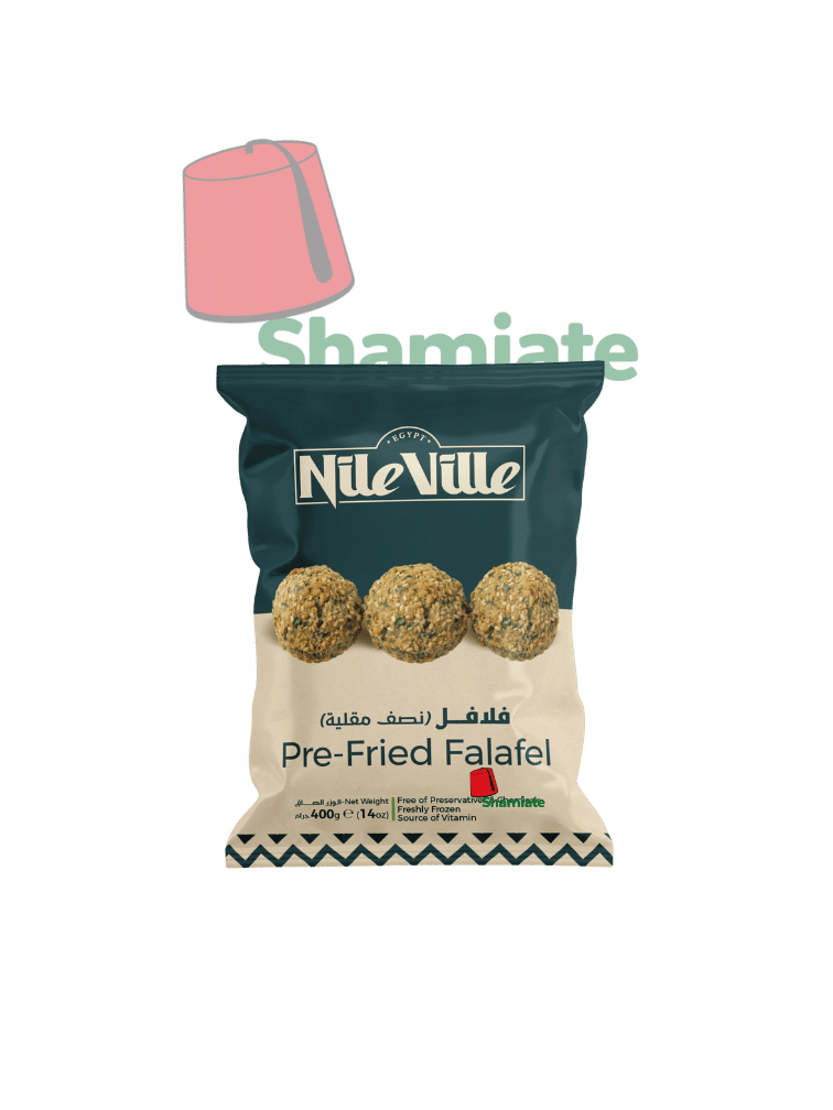 Frozen Falafel (NileVille, Fava Beans (Foul), 400g, 20 Pieces)