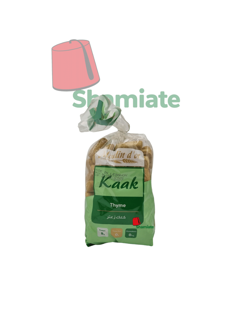 Bâtonnets De Pain (Kaak) (Moulin d'Or, Sésame & Thyme , 310 gm, 21 Pièces)