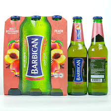 Non Alcoholic Beer (Barbican, Peach, 330 ml, 24 Pieces)